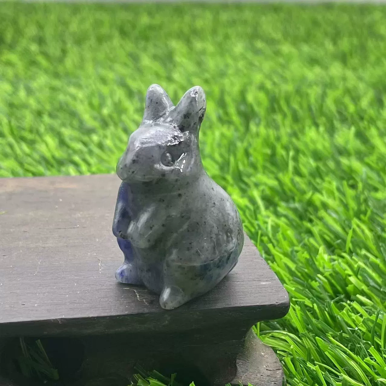 4cm natural stone bunny semi-precious stone bunny 1.5 inches 36 materials