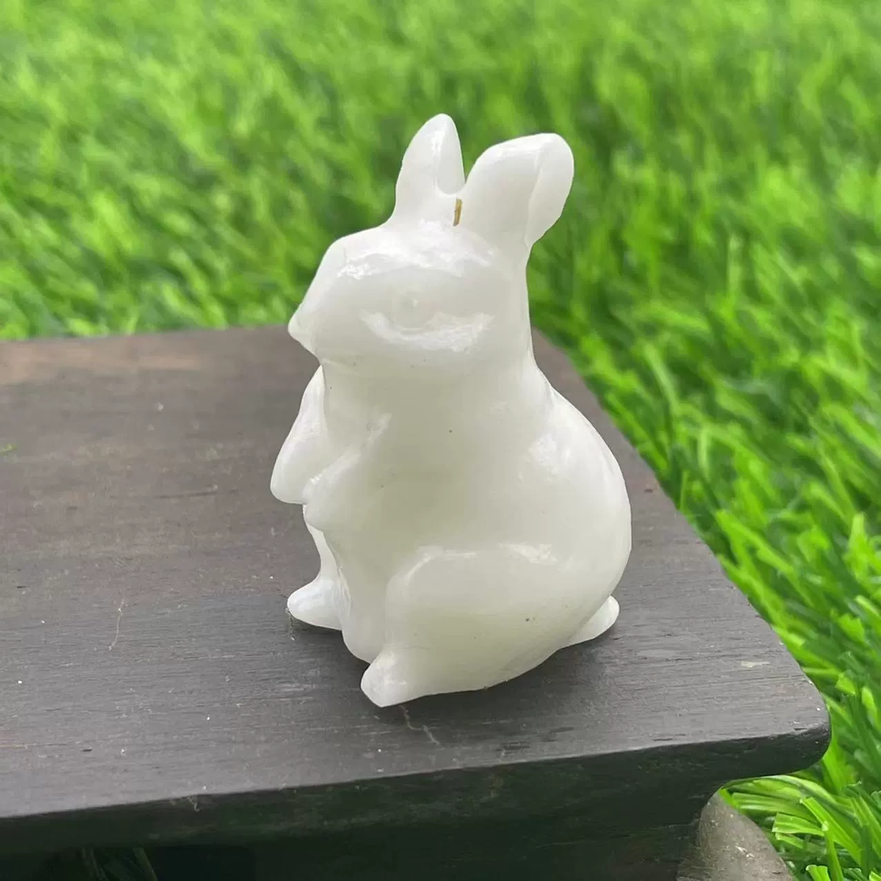 4cm natural stone bunny semi-precious stone bunny 1.5 inches 36 materials
