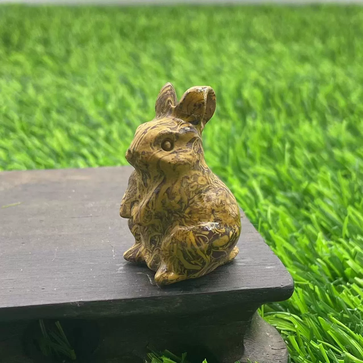 4cm natural stone bunny semi-precious stone bunny 1.5 inches 36 materials