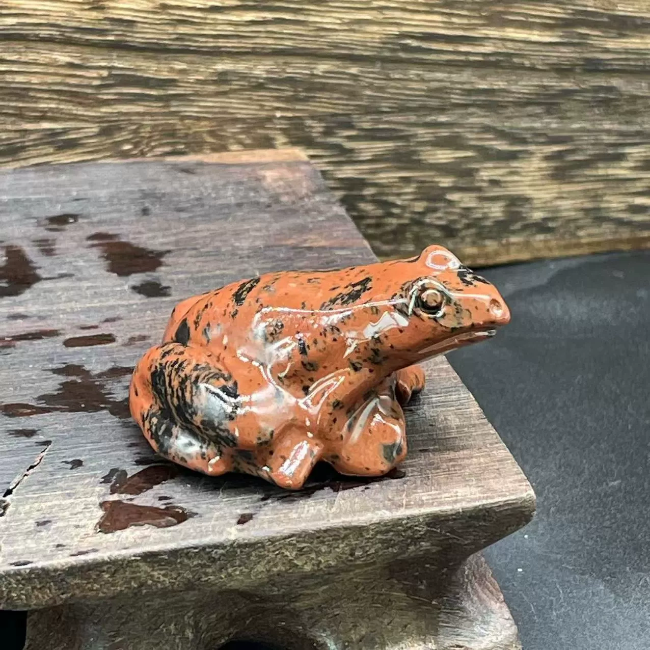 Crystal frogs 4 cm semi-precious stone natural stone frogs cute small animals