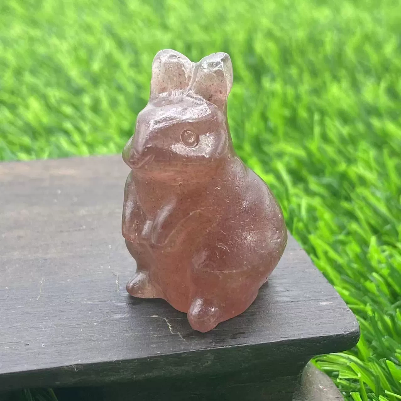 4cm natural stone bunny semi-precious stone bunny 1.5 inches 36 materials