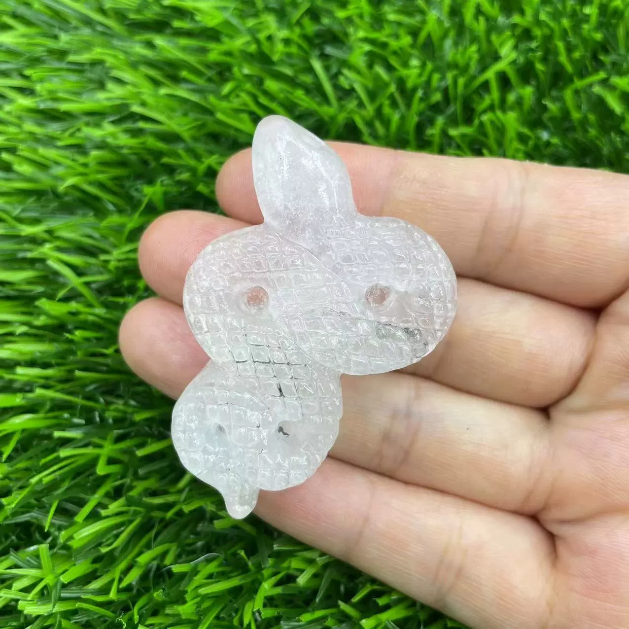 5cm Various natural gemstones carved snakes Foreign trade hot product crystal snake