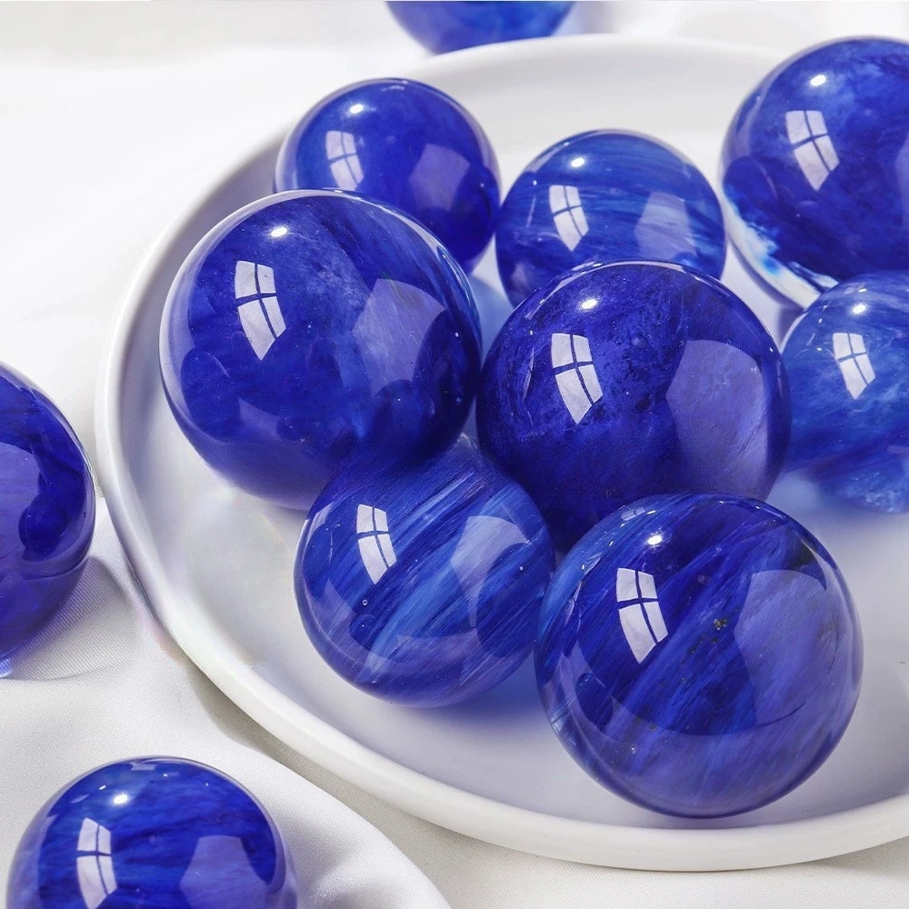 1kg natural crystal ball ornaments original stone polished 3-8cm random delivery
