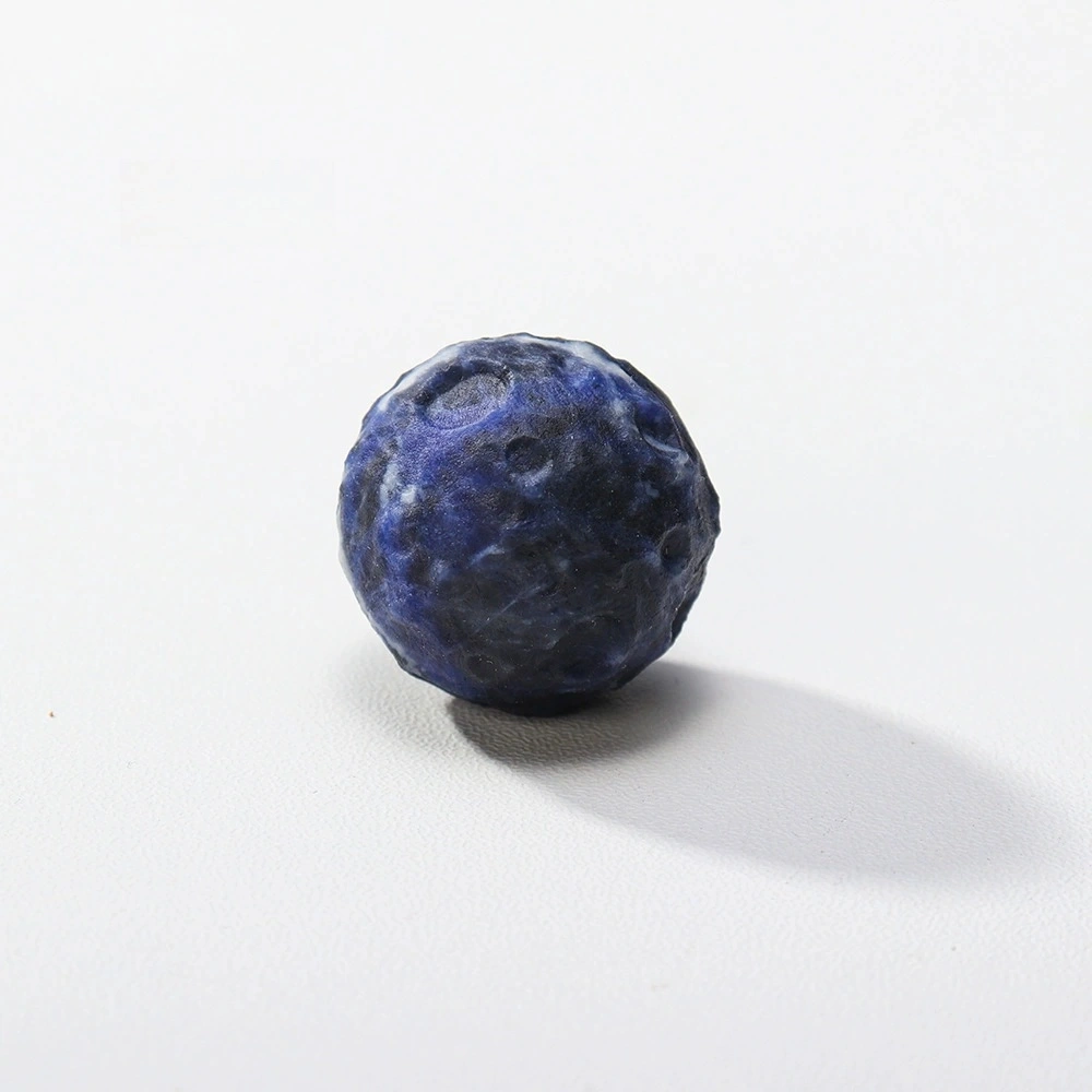 Natural crystal small moon stone polished carving crafts