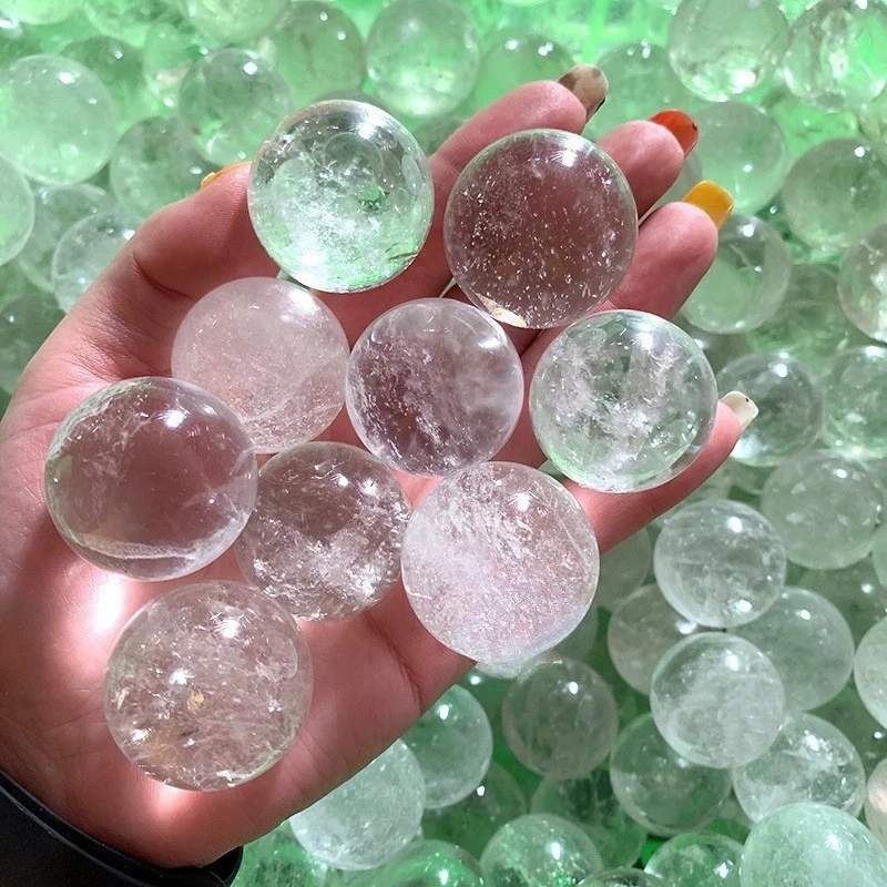 1kg natural crystal ball ornaments original stone polished 3-8cm random delivery
