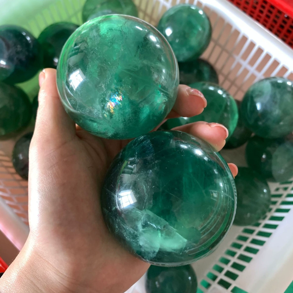 1kg natural crystal ball ornaments original stone polished 3-8cm random delivery