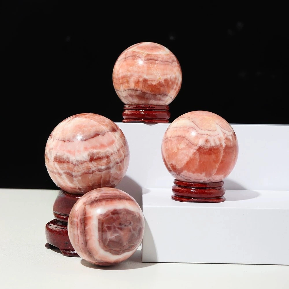 1kg natural crystal ball ornaments original stone polished 3-8cm random delivery