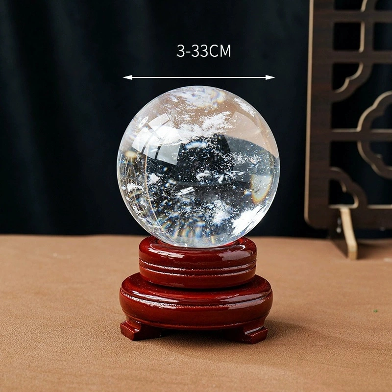 Crystal melting ball ornaments crystal raw stone polished home office decoration