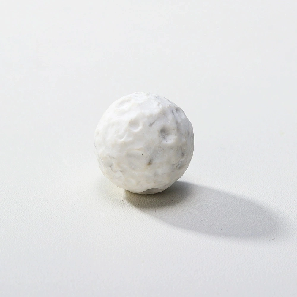 Natural crystal small moon stone polished carving crafts