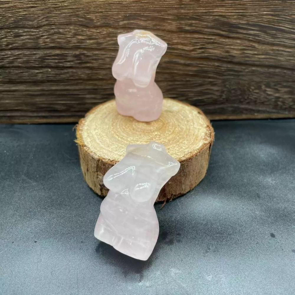 1.5 inch natural semi-precious stone pregnant fat female model