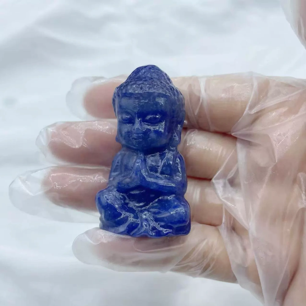 5cm natural stone semi-precious stone baby Buddha Tathagata small Buddha statue Sakyamuni Buddha statue