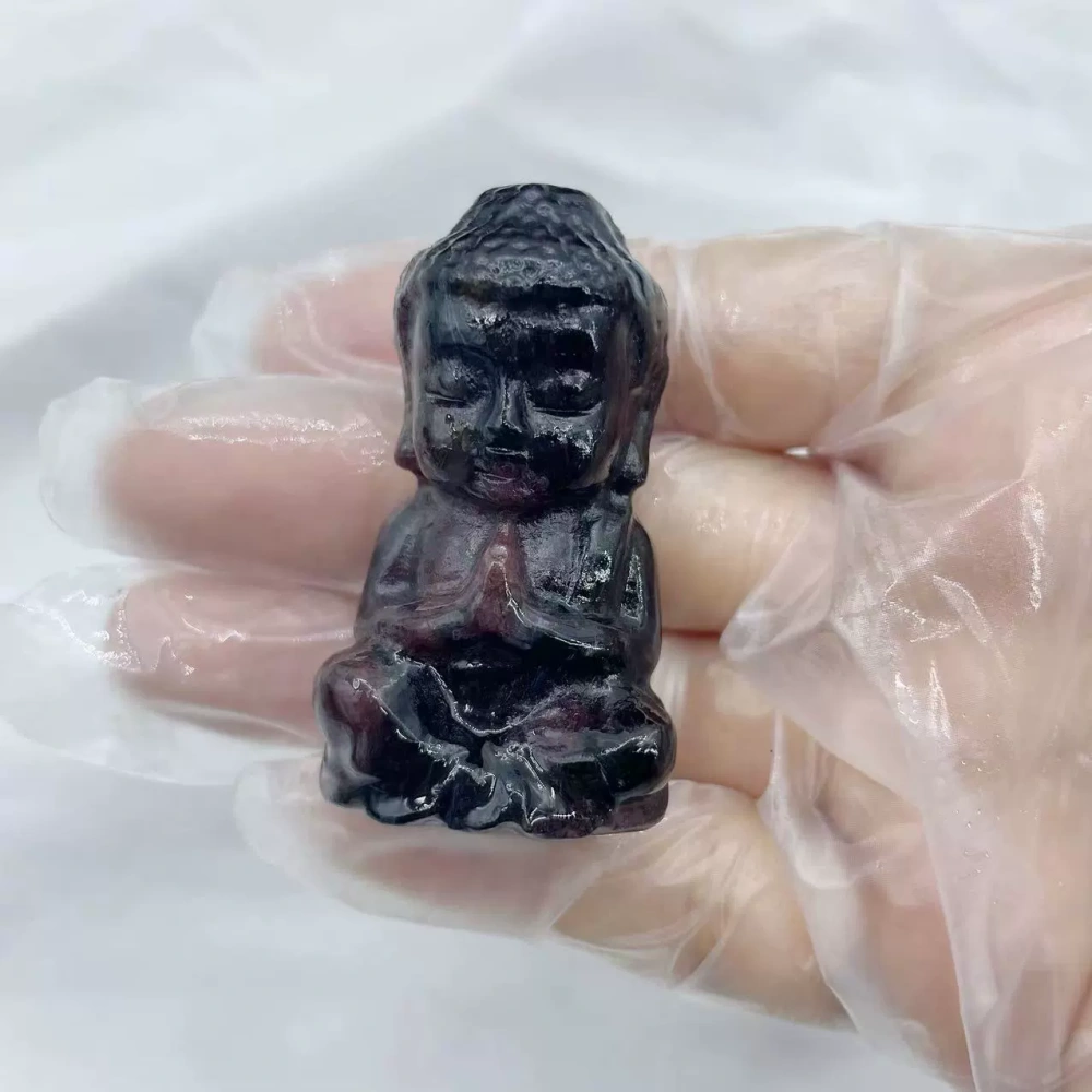 5cm natural stone semi-precious stone baby Buddha Tathagata small Buddha statue Sakyamuni Buddha statue