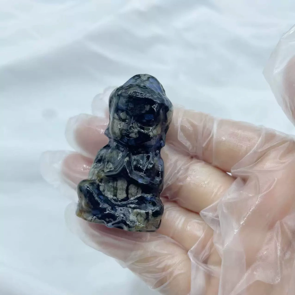 5cm natural stone semi-precious stone baby Buddha Tathagata small Buddha statue Sakyamuni Buddha statue