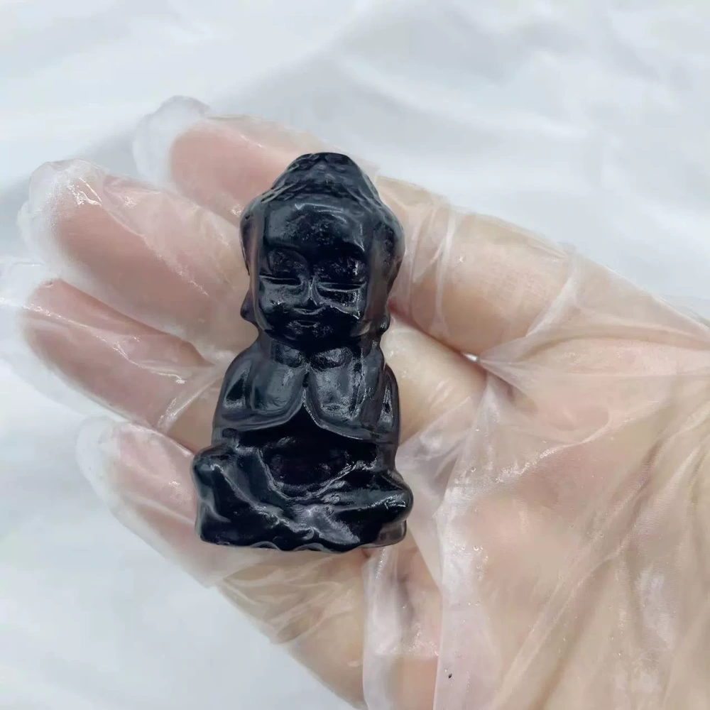 5cm natural stone semi-precious stone baby Buddha Tathagata small Buddha statue Sakyamuni Buddha statue