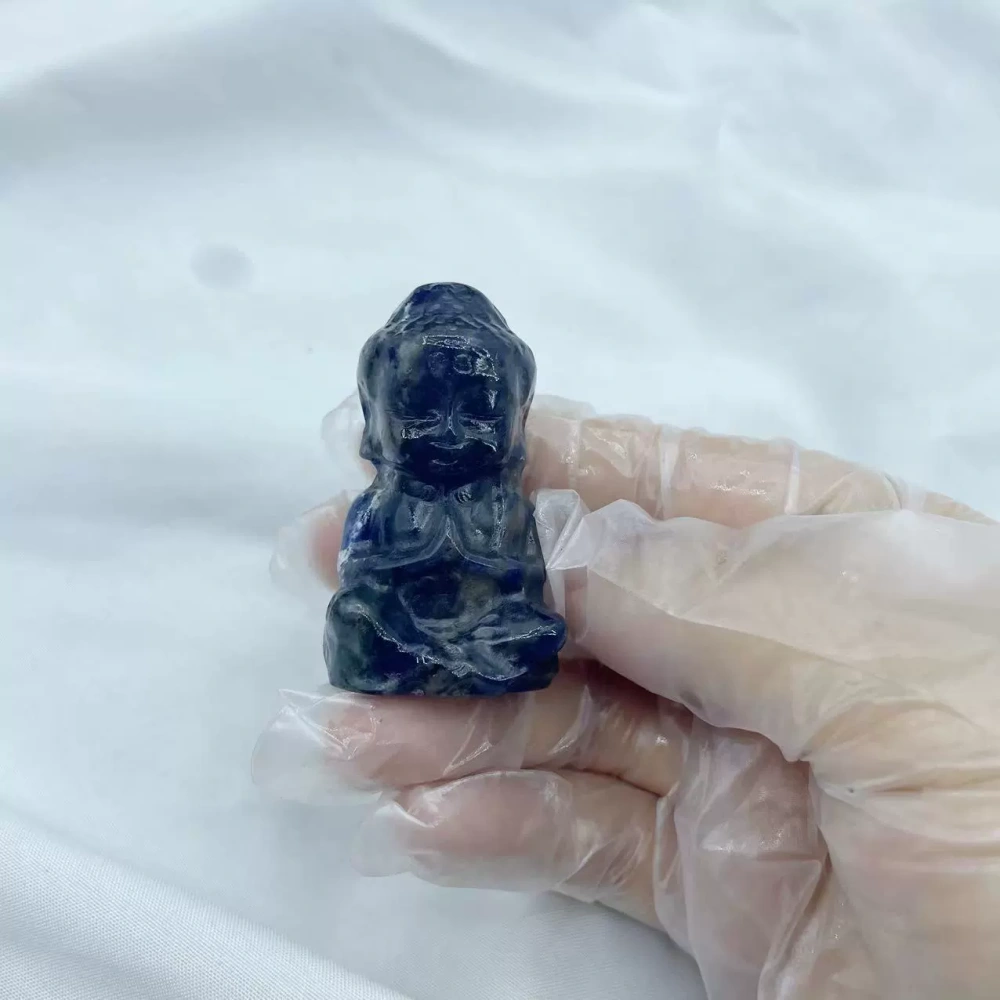 5cm natural stone semi-precious stone baby Buddha Tathagata small Buddha statue Sakyamuni Buddha statue