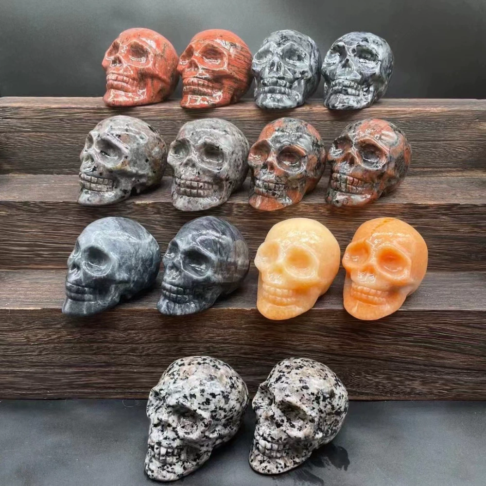 7cm Natural Stone Skull