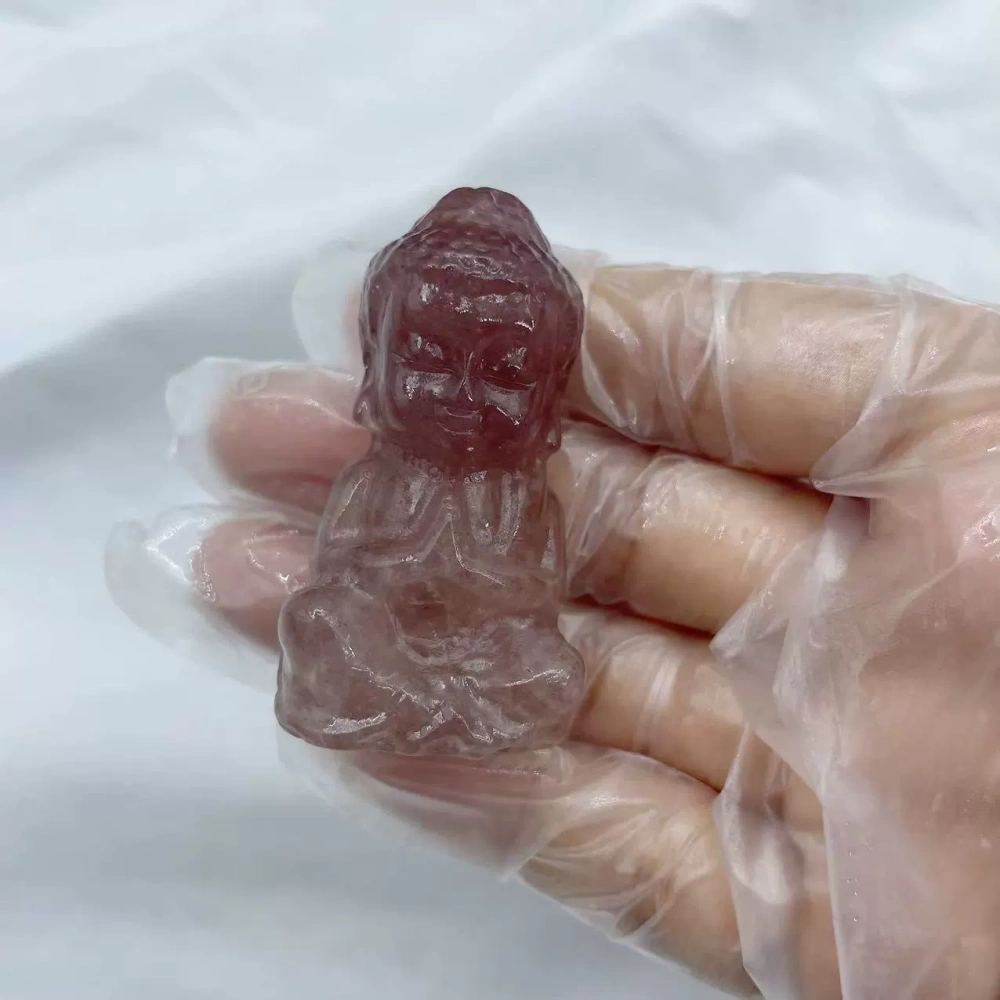 5cm natural stone semi-precious stone baby Buddha Tathagata small Buddha statue Sakyamuni Buddha statue