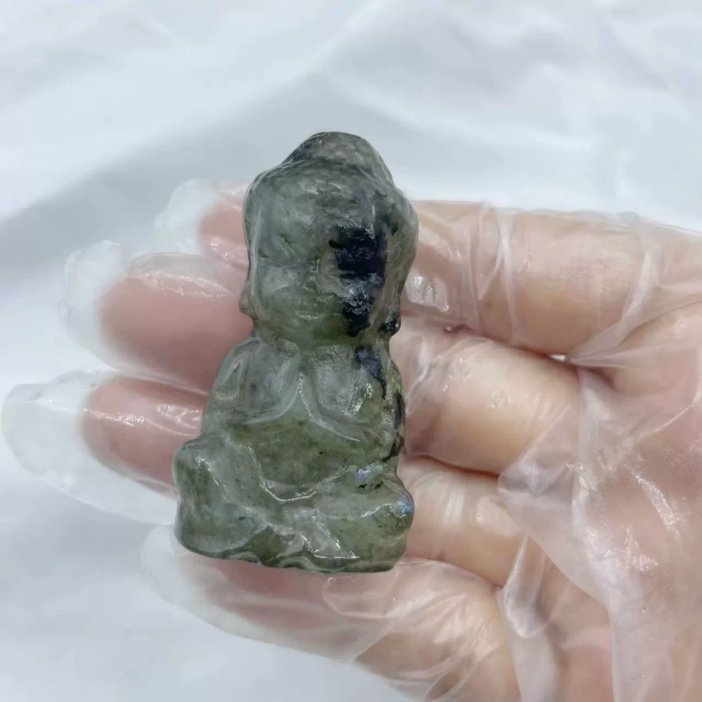 5cm natural stone semi-precious stone baby Buddha Tathagata small Buddha statue Sakyamuni Buddha statue