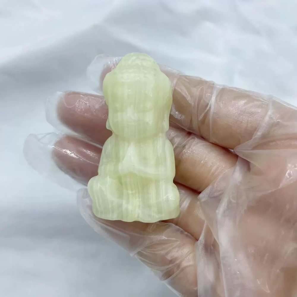 5cm natural stone semi-precious stone baby Buddha Tathagata small Buddha statue Sakyamuni Buddha statue