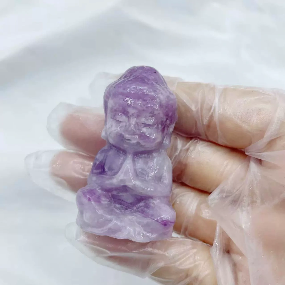 5cm natural stone semi-precious stone baby Buddha Tathagata small Buddha statue Sakyamuni Buddha statue