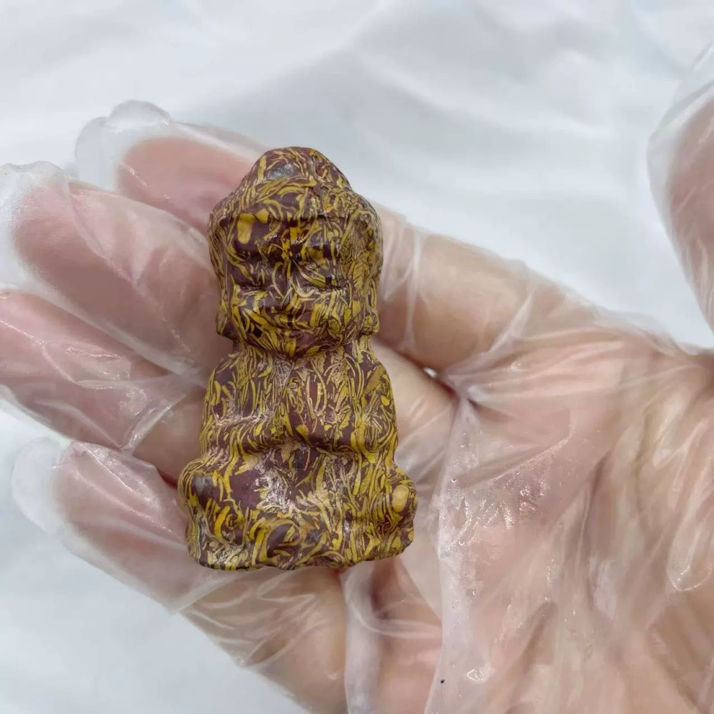 5cm natural stone semi-precious stone baby Buddha Tathagata small Buddha statue Sakyamuni Buddha statue