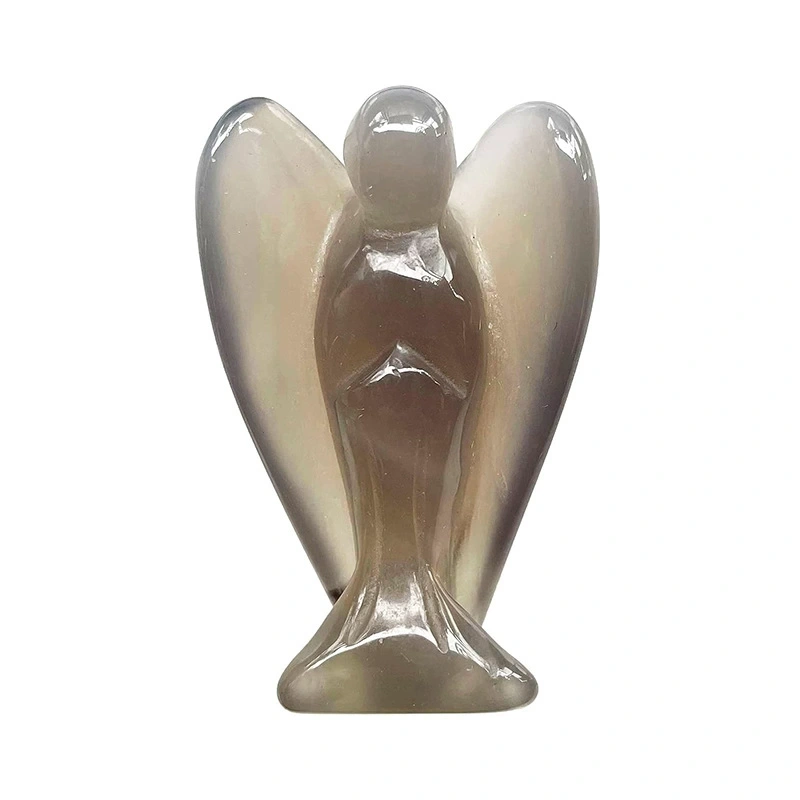 Natural crystal raw stone oval handle piece energy hot compress stone spa essential oil stone soap stone
