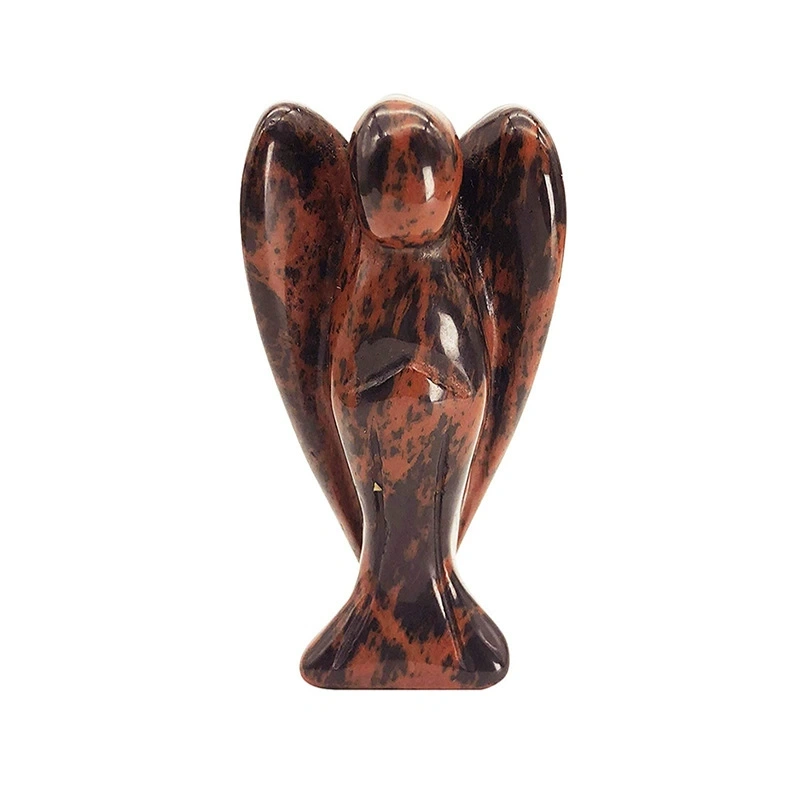 Natural crystal raw stone oval handle piece energy hot compress stone spa essential oil stone soap stone