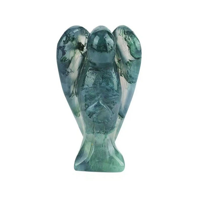 Natural crystal raw stone oval handle piece energy hot compress stone spa essential oil stone soap stone