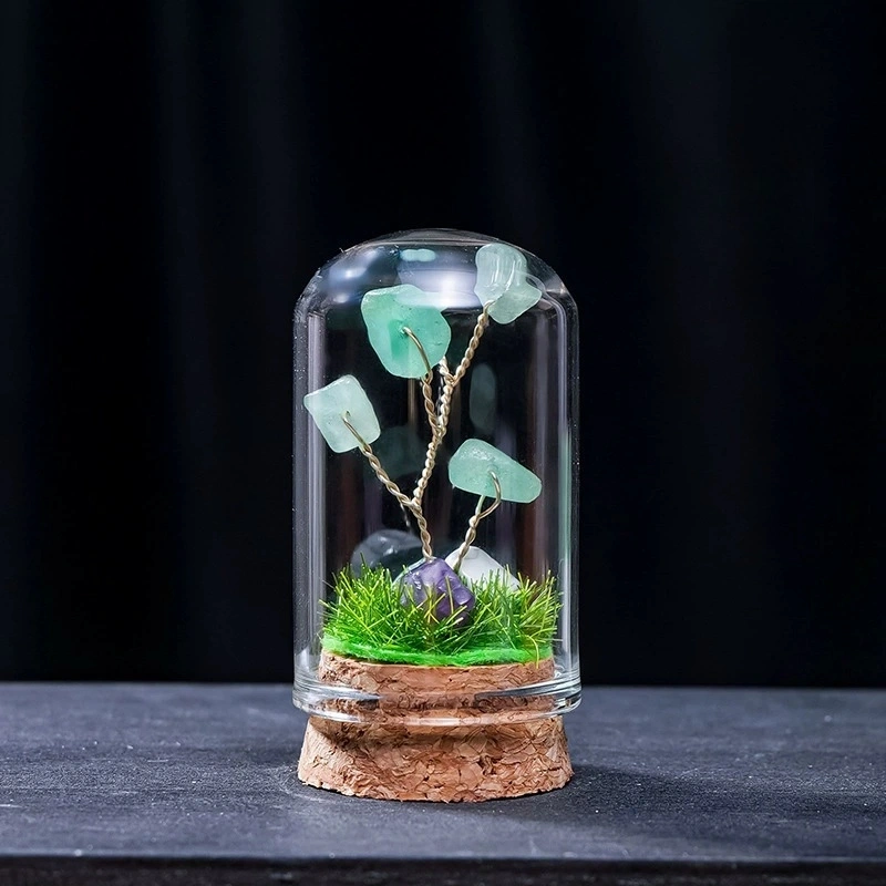 Natural crystal gravel crystal tree micro landscape mine ornaments