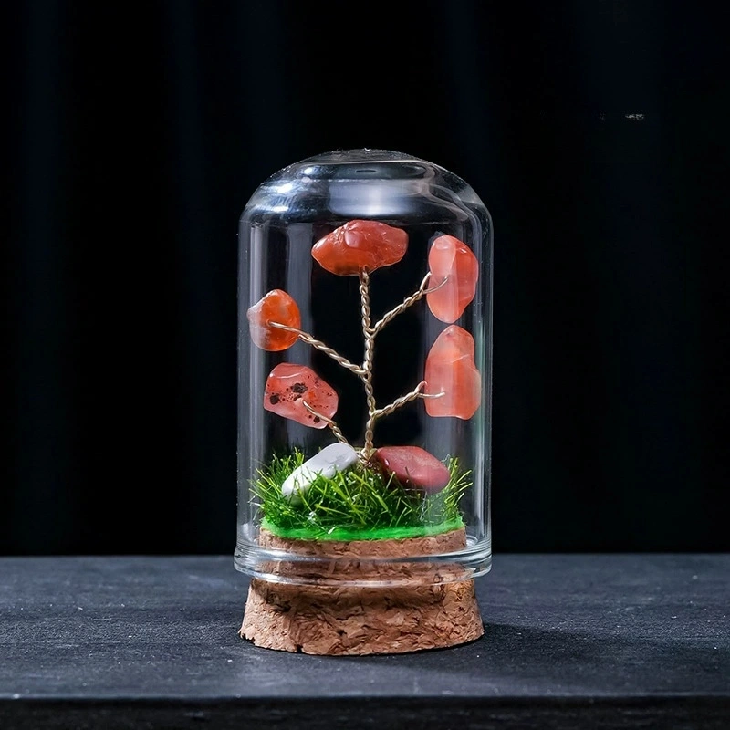 Natural crystal gravel crystal tree micro landscape mine ornaments