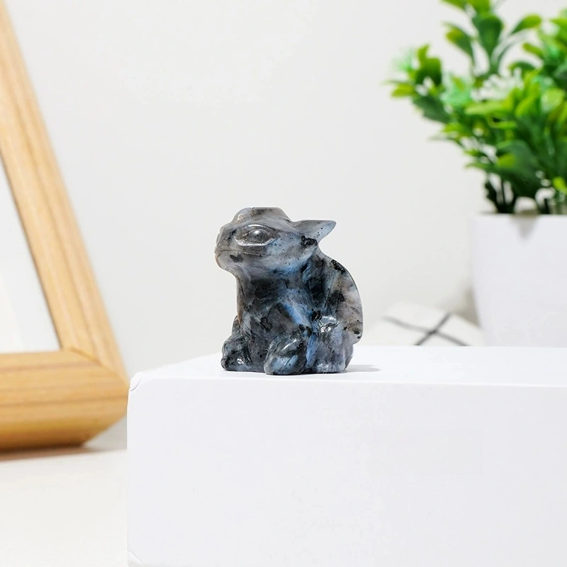 Natural crystal toothless carving crystal animal children's gift