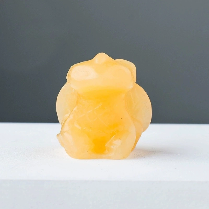 Natural crystal toothless carving crystal animal children's gift