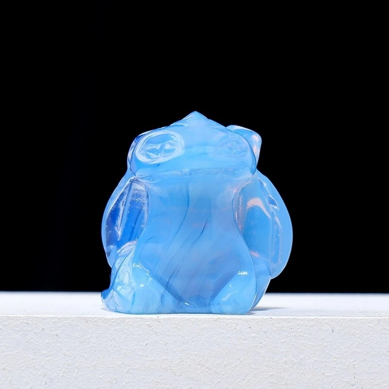 Natural crystal toothless carving crystal animal children's gift
