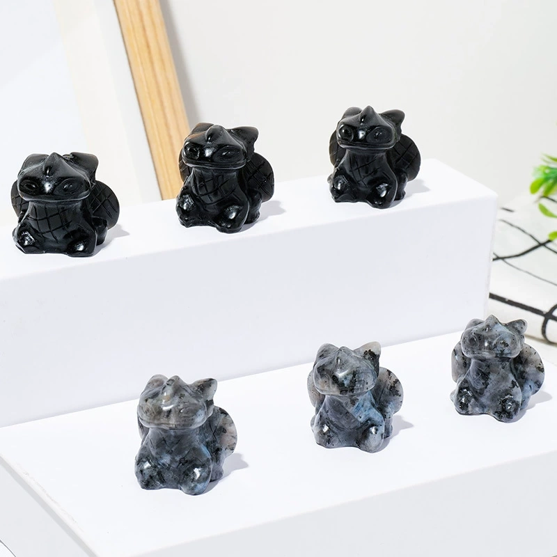 Natural crystal toothless carving crystal animal children's gift