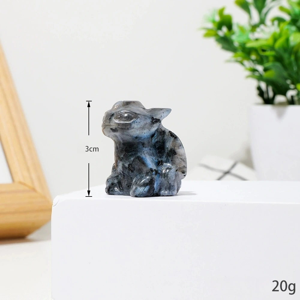 Natural crystal toothless carving crystal animal children's gift
