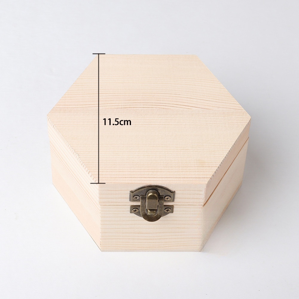 Natural crystal rough stone polished crystal ball wooden box gift box ornaments