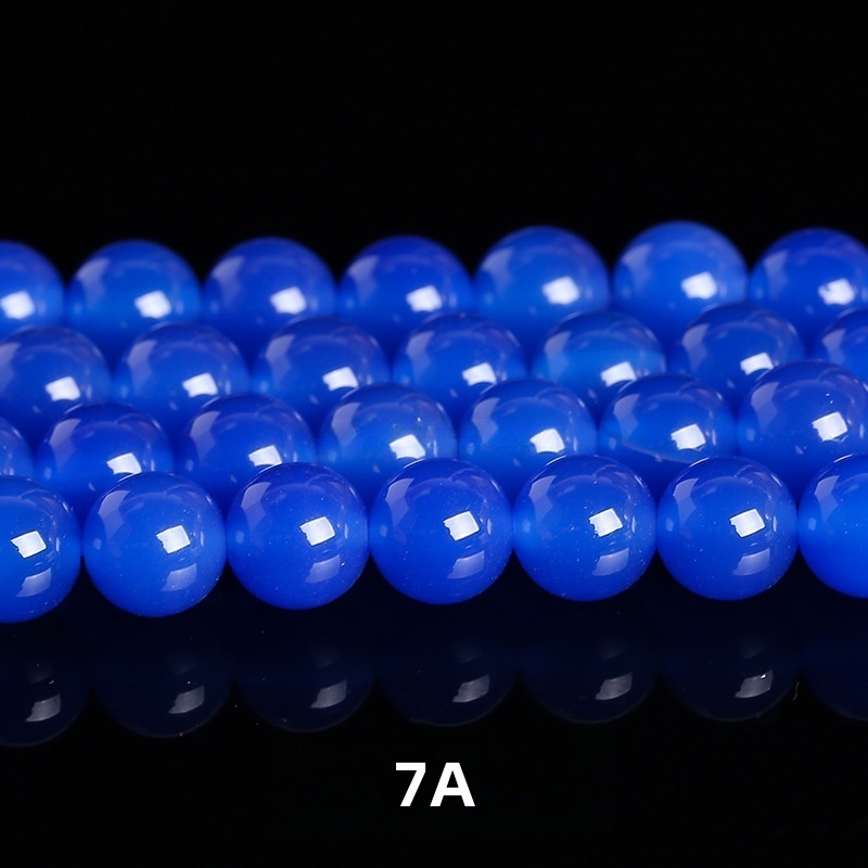Multicolor agate loose beads jewelry accessories diy beads