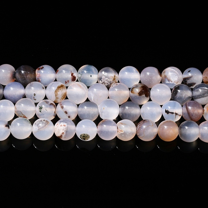 Multicolor agate loose beads jewelry accessories diy beads