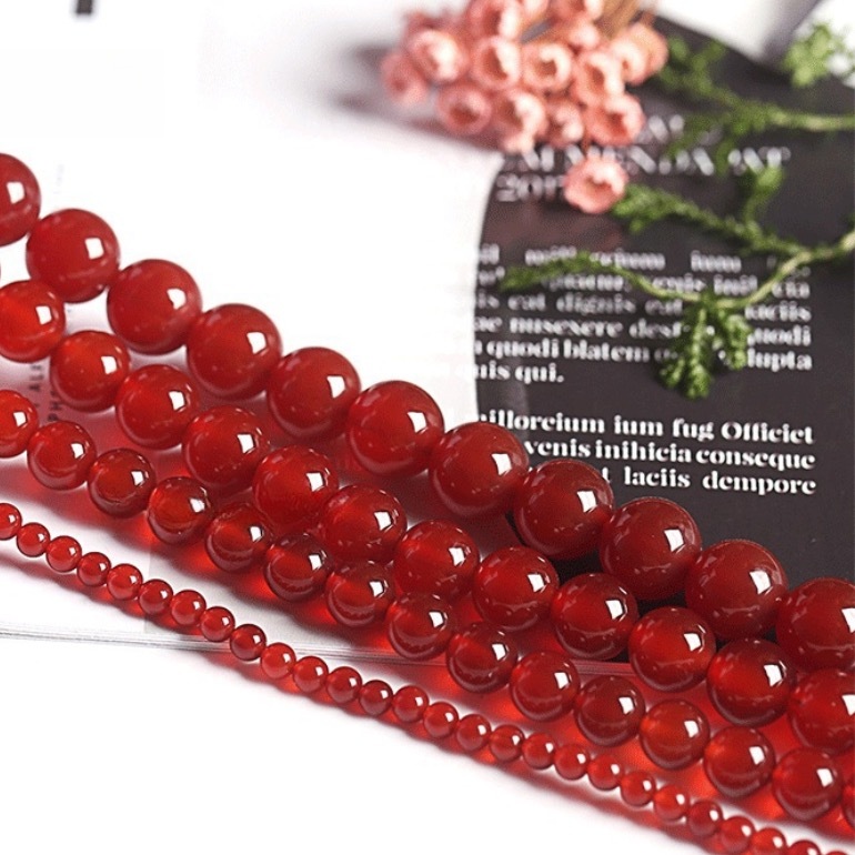 Multicolor agate loose beads jewelry accessories diy beads