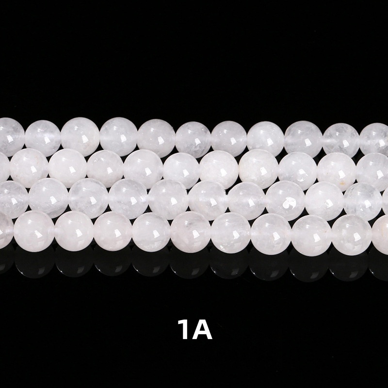 Natural clear quartz loose beads diy jewelry accessories beads