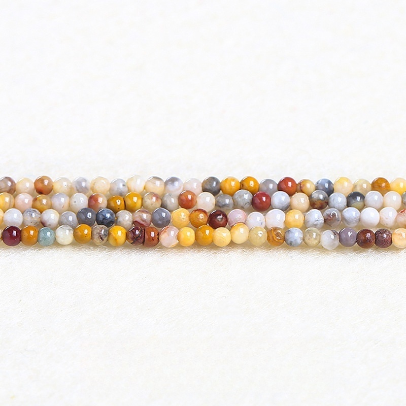 3mm natural crystal multi-material small beads scattered beads