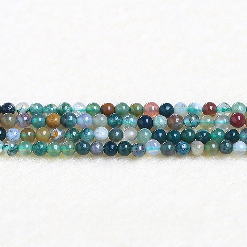 3mm natural crystal multi-material small beads scattered beads