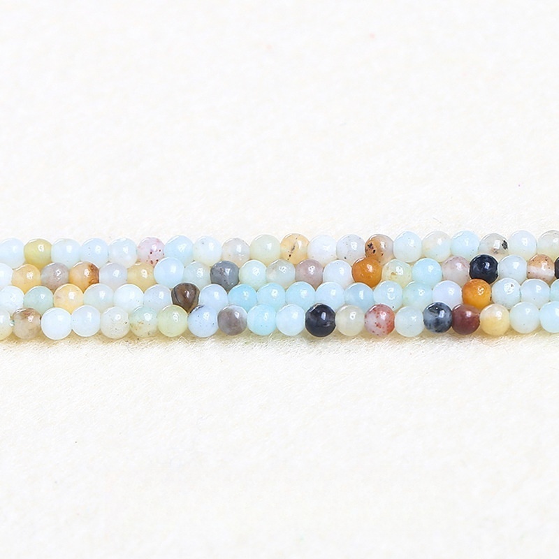2mm natural crystal multi-material small beads scattered beads