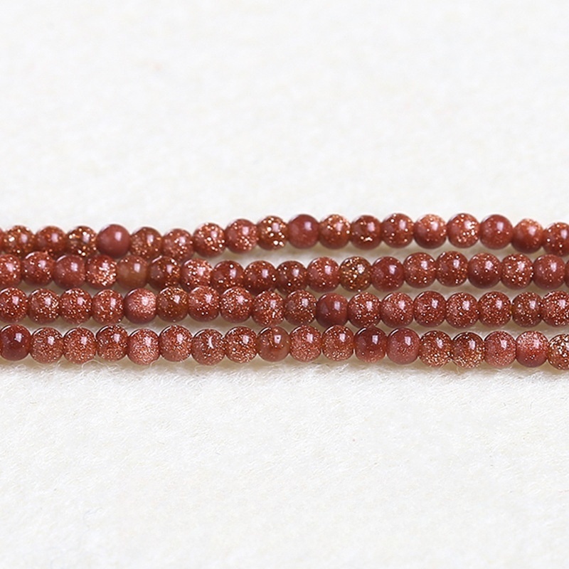 3mm natural crystal multi-material small beads scattered beads