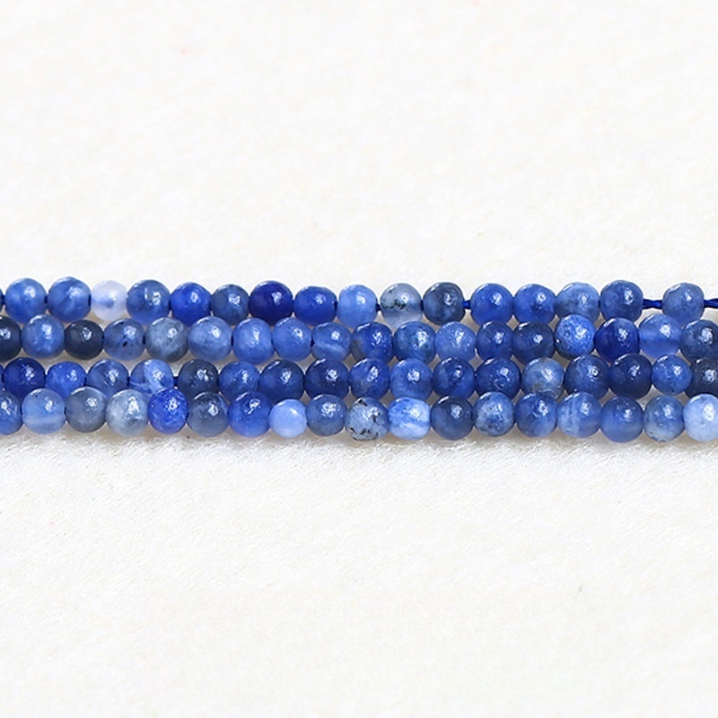 3mm natural crystal multi-material small beads scattered beads