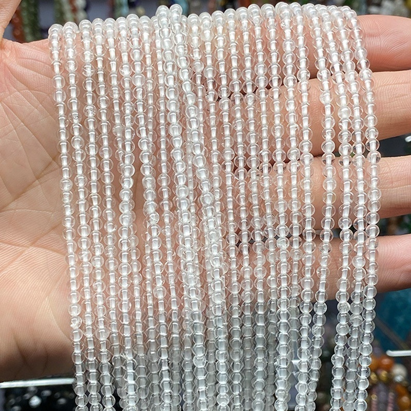 2mm natural crystal multi-material small beads scattered beads