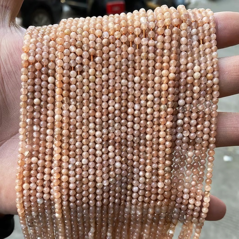 2mm natural crystal multi-material small beads scattered beads
