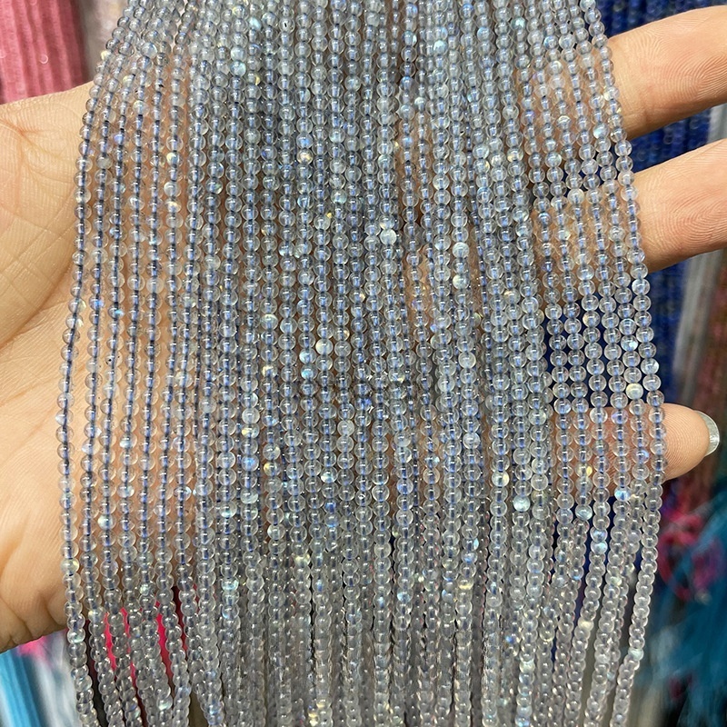 3mm natural crystal multi-material small beads scattered beads