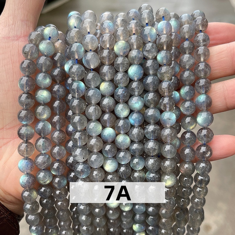 Natural strong light gray moonlight scattered beads crystal diy jewelry accessories