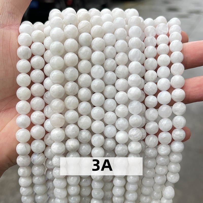 Natural blue moonlight loose beads jewelry accessories diy beads
